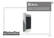 Motorline professional MLS4 Manual Del Utilizador/Instalador