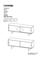 Habitat Losange 817548 Instrucciones De Montaje