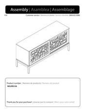 Southern Enterprises Arminta MS1095156 Instrucciones De Montaje