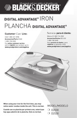 Black and Decker DIGITAL ADVANTAGE D2530 Manual Del Usuario