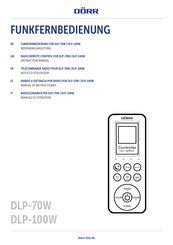 Dörr DLP-70W Manual De Instrucciones