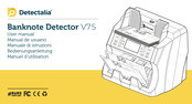 Detectalia Banknote Detector V75 Manual De Usuario