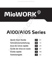 MioWork A105 Serie Guia De Inicio Rapido