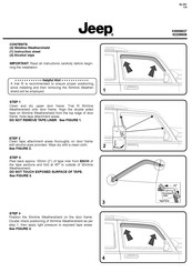 Mopar 82209506 Hoja De Instrucciones