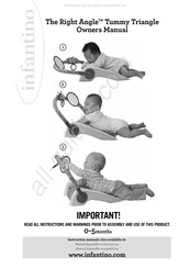 Infantino The Right Angle Tummy Triangle Manual Del Propietário