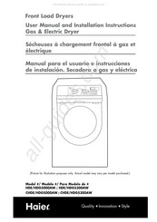 Haier CHDE5300AW Manual Para El Usuario E Instrucciones De Instalación