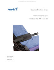 Arthrex AR-1627-03 Instrucciones De Uso