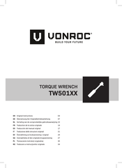 VONROC TW501XX Traducción Del Manual Original