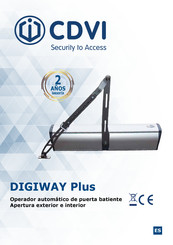 CDVI DIGIWAY Plus Manual Del Usuario