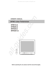 Haier HTR20-A Manual Del Usuario