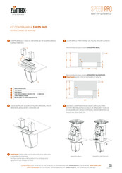 ZUMEX Speed Pro Instrucciones De Montaje