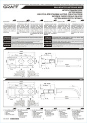 GRAFF SADE Instrucción De Montaje Y Servicio