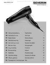 SEVERIN HT 0140 Instrucciones De Uso
