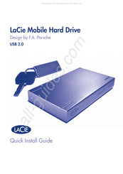 LaCie Mobile Hard Drive Guía De Instalación Rápida