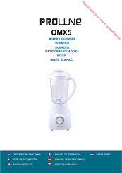 Proline OMX5 Manual De Instrucciones