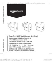 AmazonBasics B00773BH9ML Manual Del Usuario