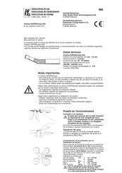 Kavo Turbina SUPERtorque 650 Instrucciones De Mantenimiento