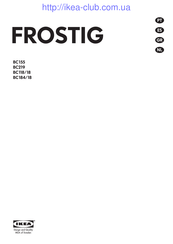 IKEA FROSTIG BC184/18 Manual Del Usuario