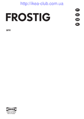 IKEA FROSTIG BF91 Manual Del Usuario