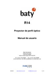 baty R14 Manual De Usuario