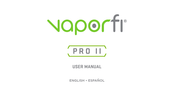 Vaporti PRO II Manual Del Usuario