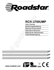 Roadstar RCR-3750UMP Manual De Instrucciones