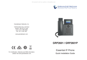 Grandstream GRP2601P Guia De Inicio Rapido