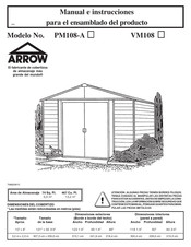 Arrow PM108-A Manual E Instrucciones Para El Ensamblado Del Producto