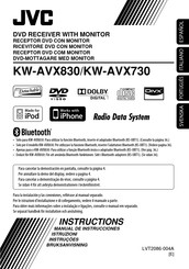 JVC KW-AVX830 Manual De Instrucciones