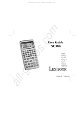 LEXIBOOK SC300i Manual De Instrucciones