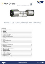 xpr PXP-CY-MF Manual De Funcionamiento Y Montaje