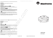 Manfrotto 438 Manual De Instrucciones