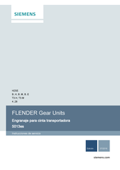 Siemens FLENDER Instrucciones De Servicio