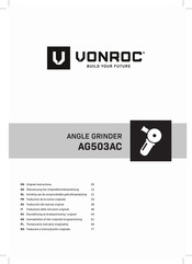 VONROC AG503AC Traducción Del Manual Original