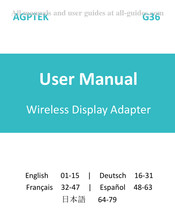 AGPtek G36 Manual Del Usuario