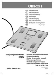 Omron BF214 Manual Del Usuario