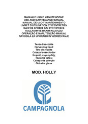 CAMPAGNOLA HOLLY Manual De Uso Y Mantenimiento