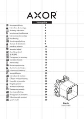 Hansgrohe Axor Starck 10921180 Instrucciones De Montaje