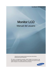 Samsung SyncMaster 230TSN Manual Del Usuario