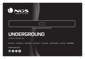 NGS electonics UNDERGROUND Manual Del Usuario