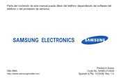 Samsung M8800L Manual Del Usuario