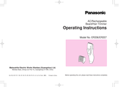 Panasonic ER206 Instrucciones De Operación