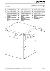 Miele APCL 75 Instrucciones De Instalación