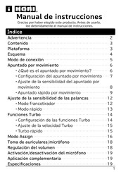 HORI NSW-326 Manual De Instrucciones