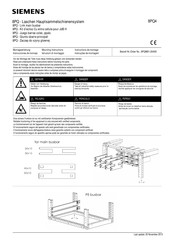 Siemens EBS SENTRON 8PQ Instrucciones De Montaje