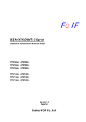 Foif OTS712L Manual De Instrucciones