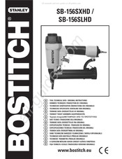 Stanley Bostitch SB-156SLHD Manual De Instrucciones