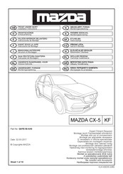 Mazda QKFE 50 AH0 Instrucciones De Montaje