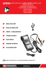 Facom BAT.TESTU Manual Original