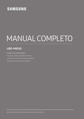 Samsung UBD-M8500 Manual Completo